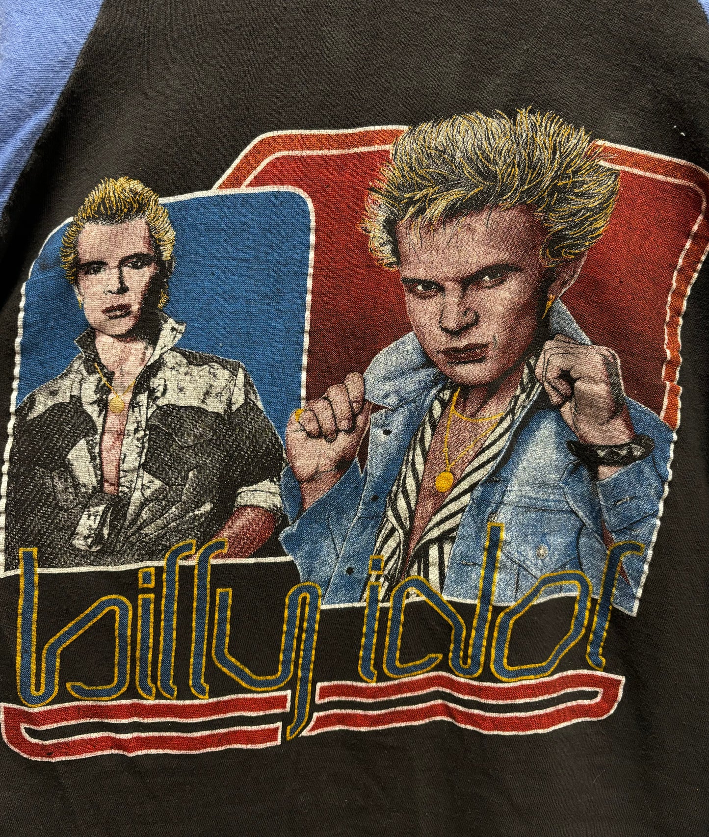 Billy Idol Raglan Tee