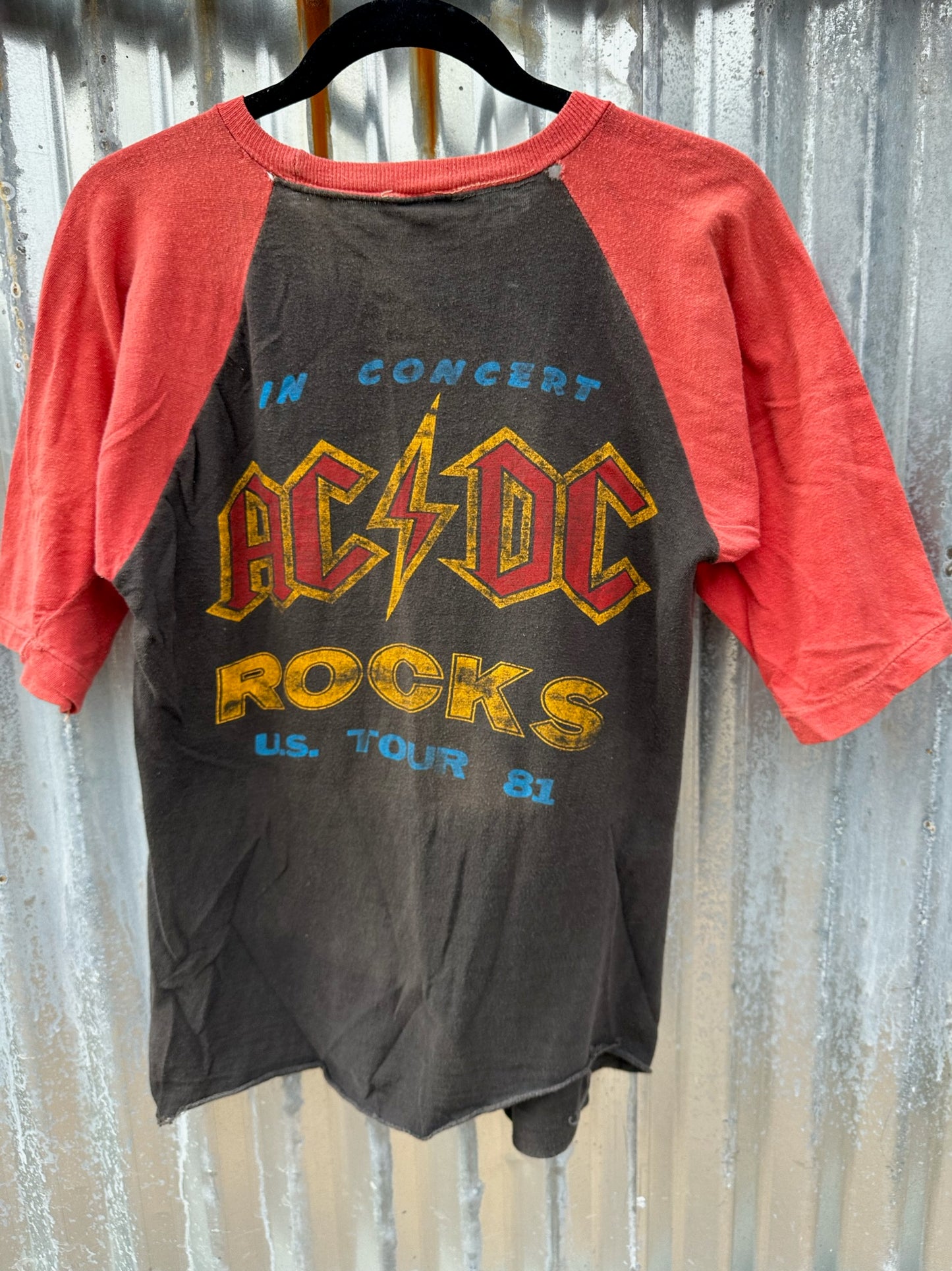 '81 AC/DC 'Back in Black' Tee