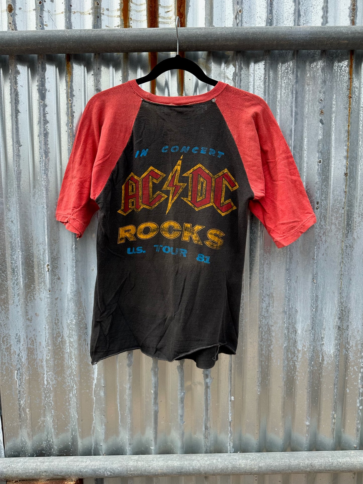 '81 AC/DC 'Back in Black' Tee