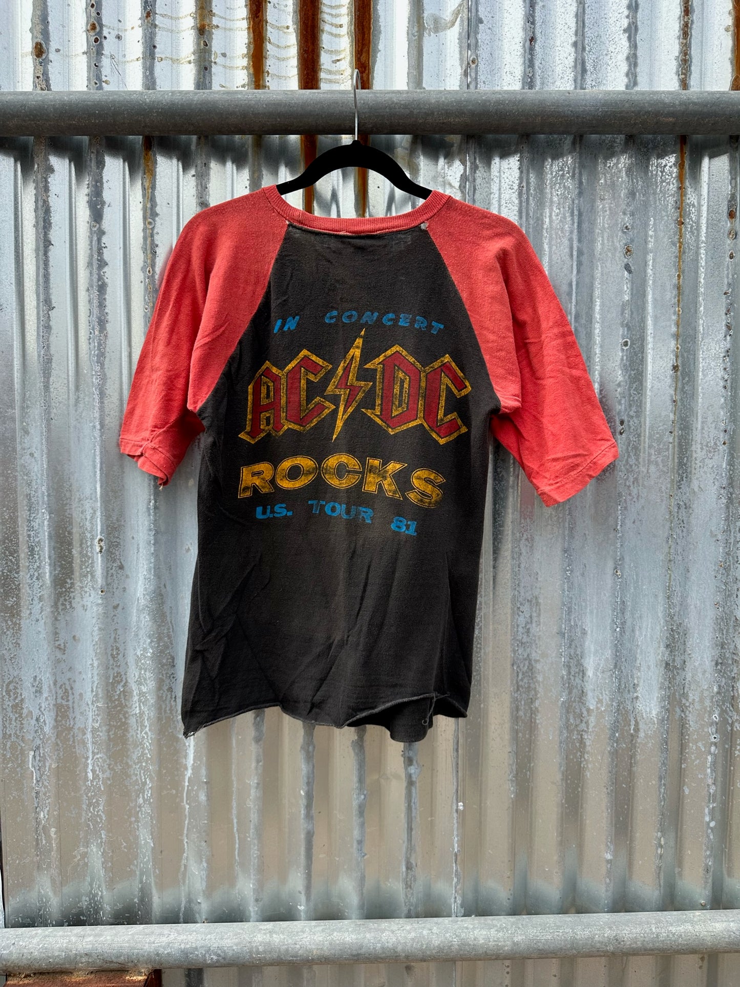 '81 AC/DC 'Back in Black' Tee