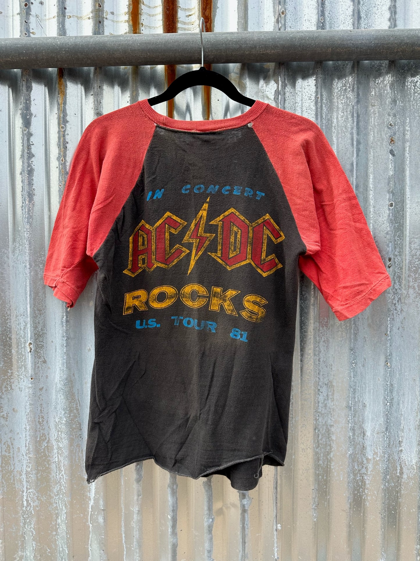 '81 AC/DC 'Back in Black' Tee