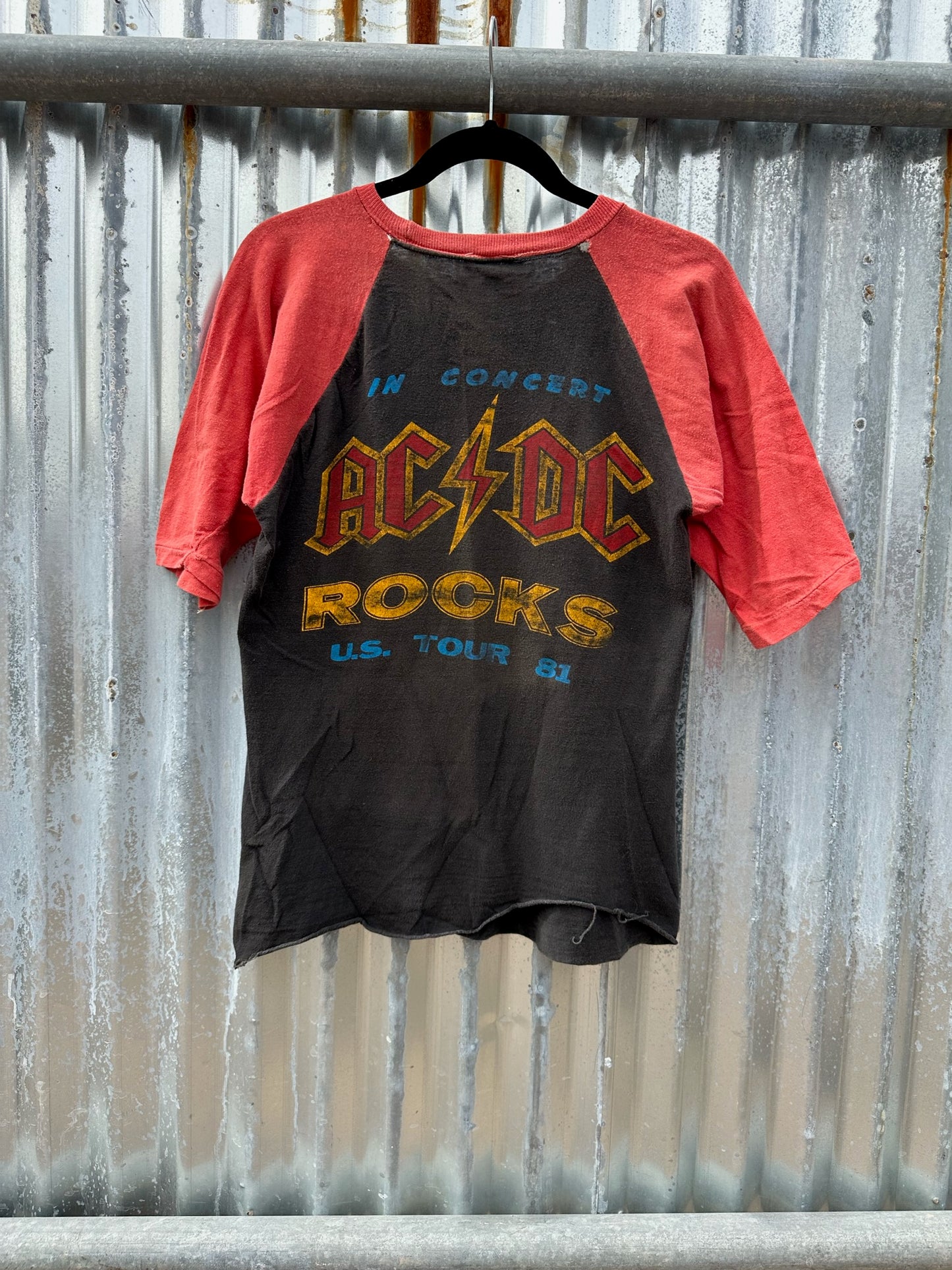 '81 AC/DC 'Back in Black' Tee