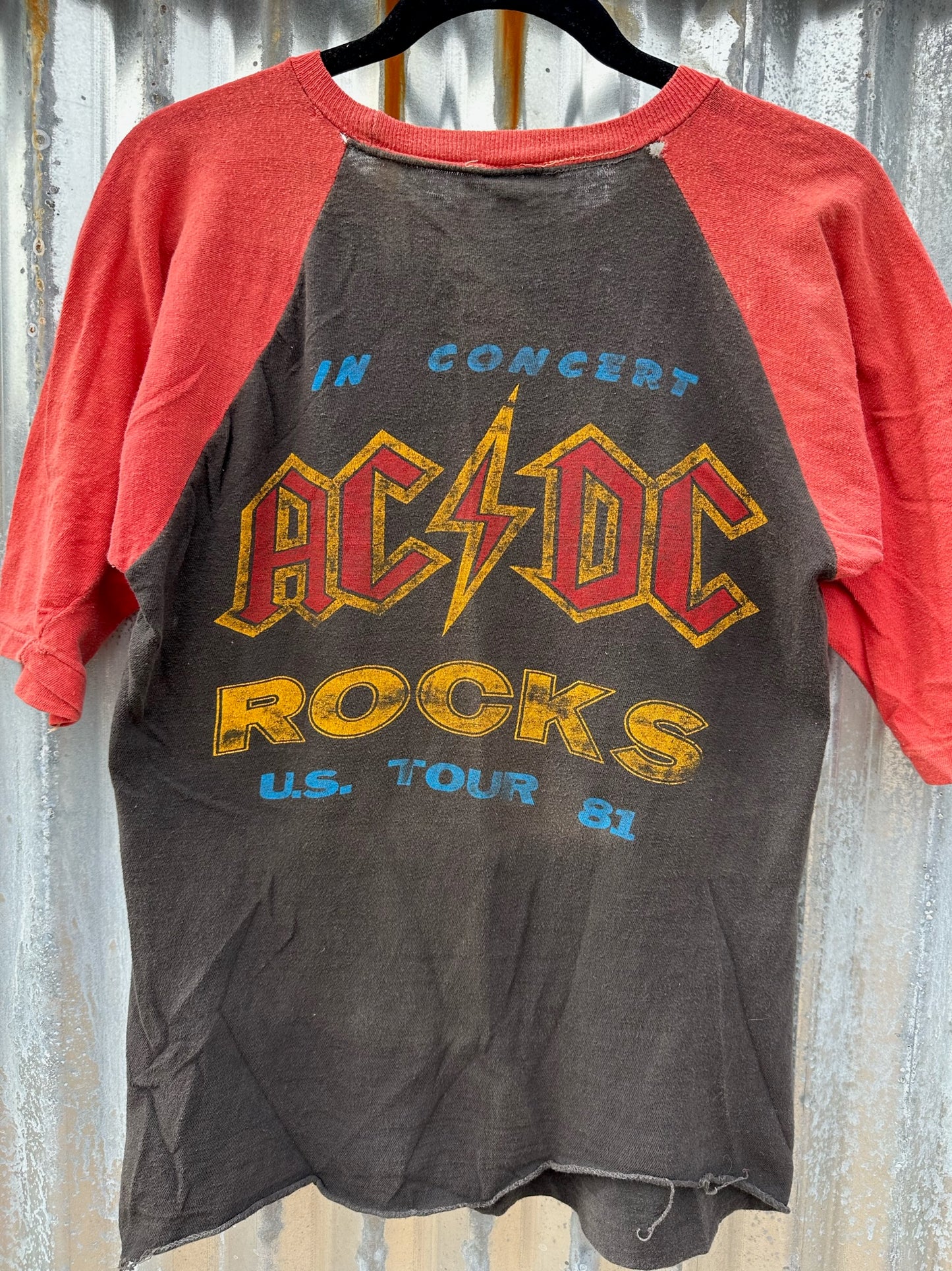 '81 AC/DC 'Back in Black' Tee