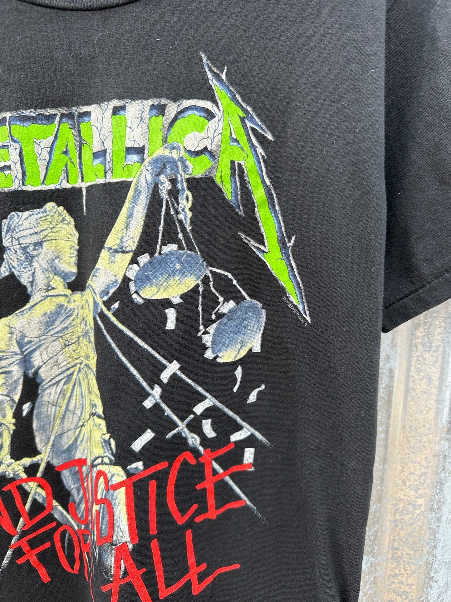 '88 Metallica Justice Tee