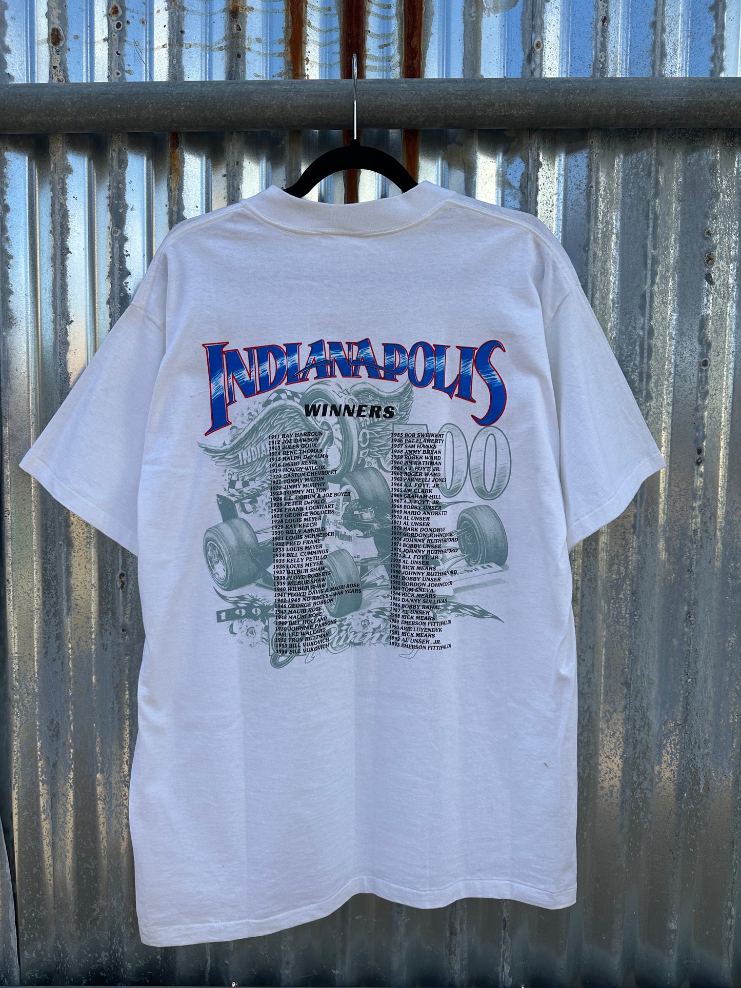 '94 Signed Indianapolis 500 Tee