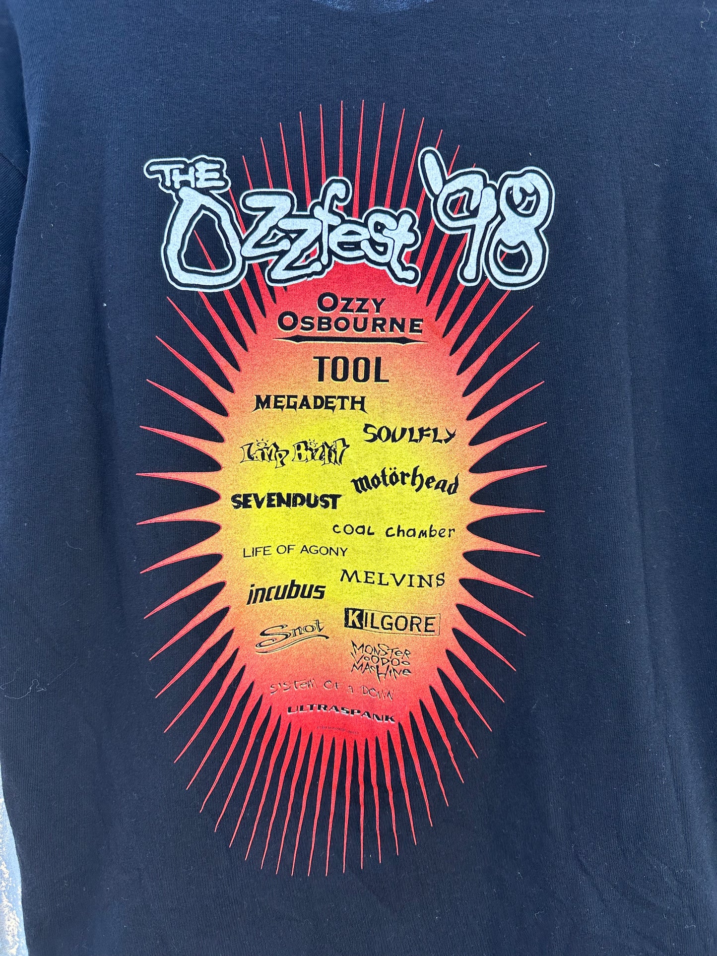 '98 Ozzfest Tee