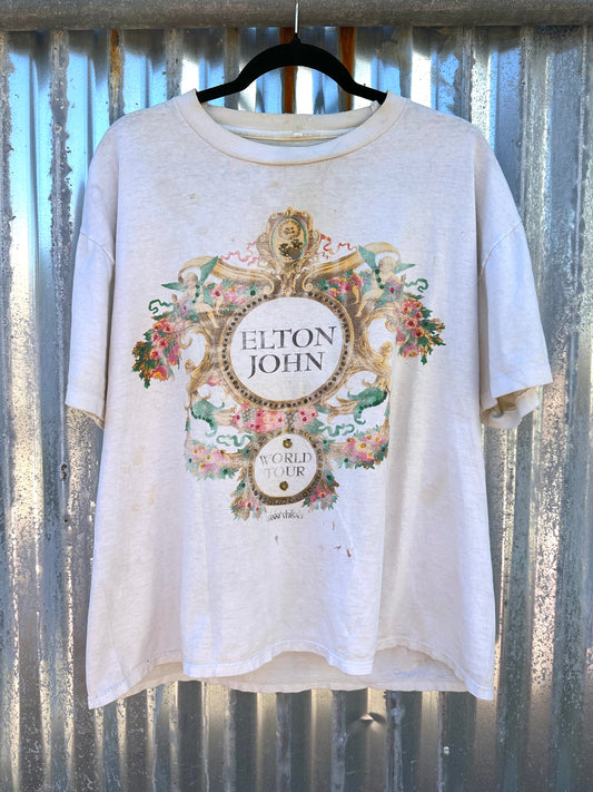 90s Elton John x Versace Tee