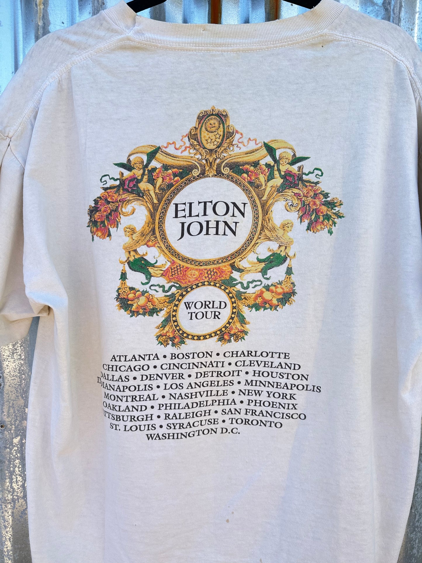 90s Elton John x Versace Tee