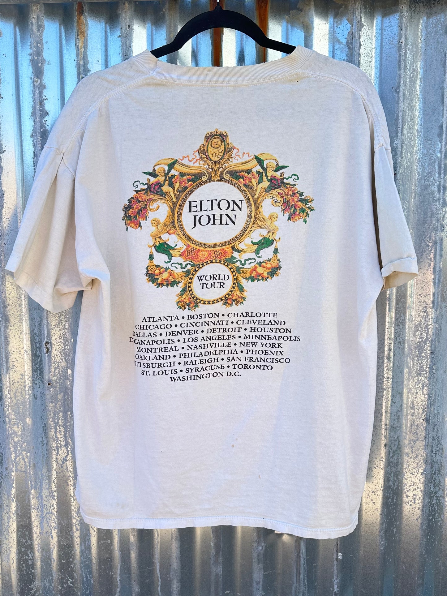 90s Elton John x Versace Tee