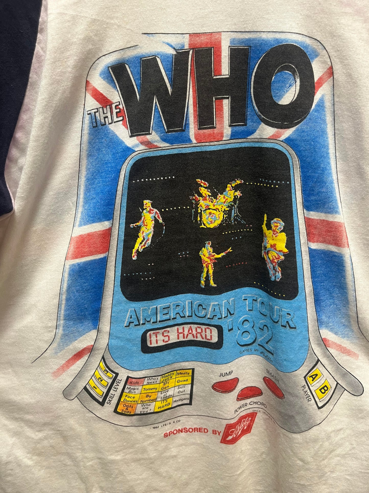 The Who "American Tour '82" Raglan Tee