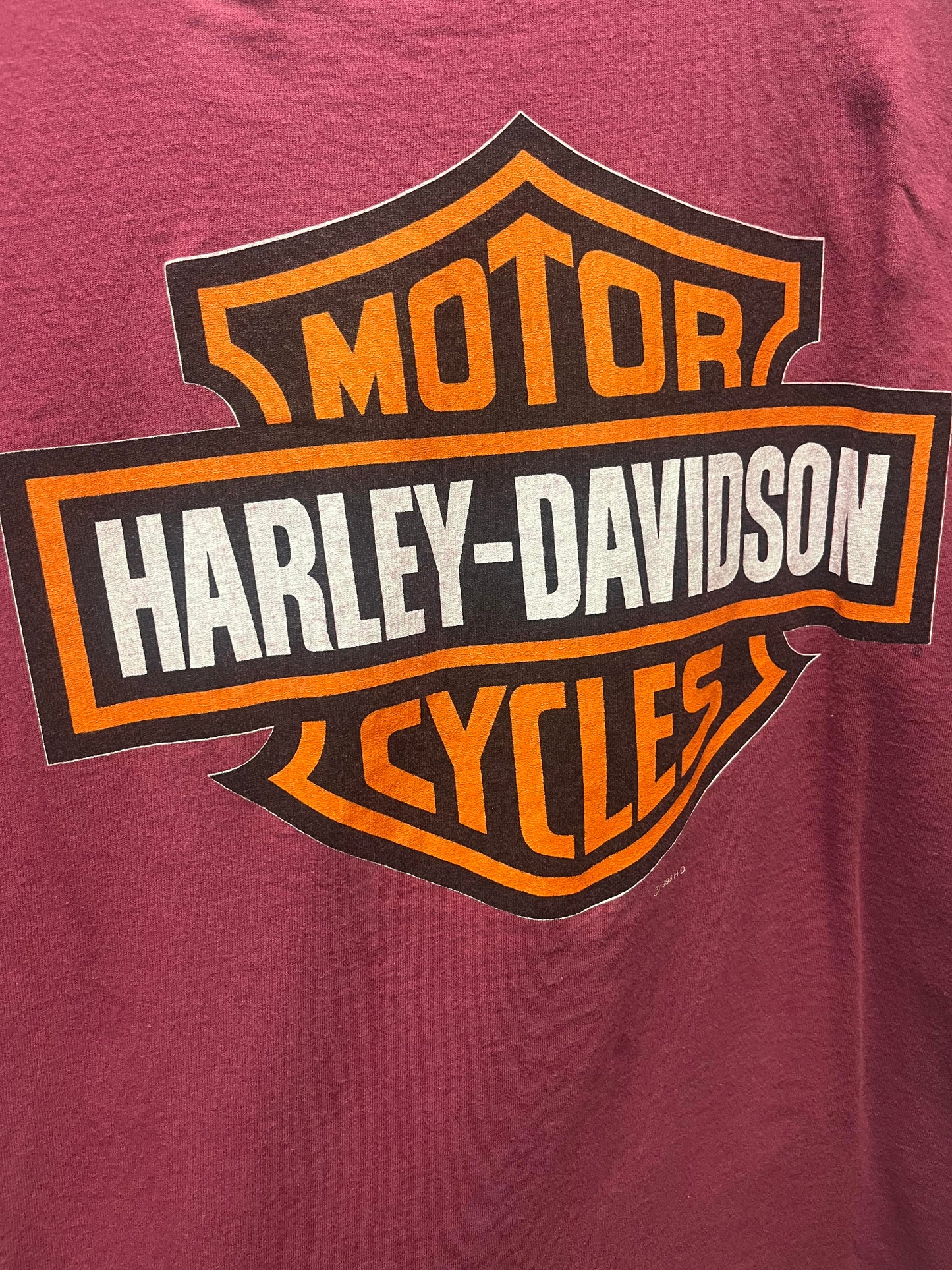 Harley Davidson Brick AOP Tee