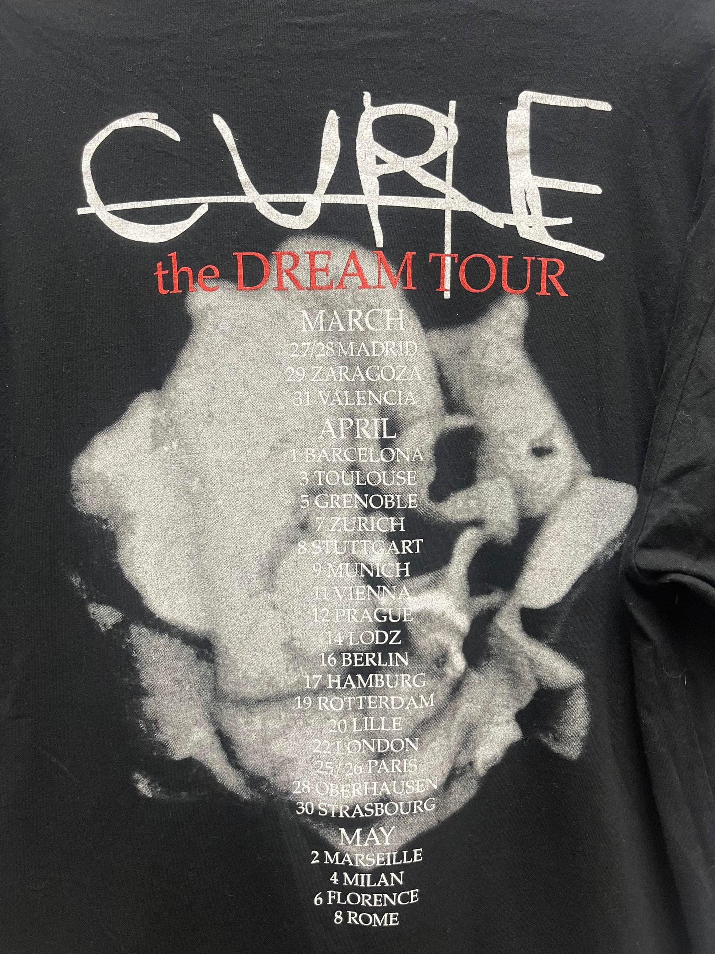 The Cure "Dream Tour" Tee